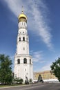 The Ivan the Great Bell-Tower Touching the Skies Royalty Free Stock Photo