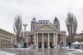 Ivan Vazov Public Theater in winter