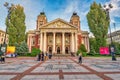 Ivan Vazov Theater in Sofia Royalty Free Stock Photo