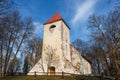 Ivande church, Latvia Royalty Free Stock Photo