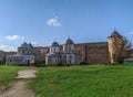 Ivangorod Fortress is a medieval castle in Ivangorod