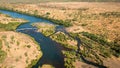Ivanhoe Crossing on the Ord River Kununurra Royalty Free Stock Photo