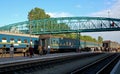 Ivano Frankivsk, Ukraine: Railway station. Royalty Free Stock Photo