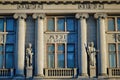 Burylin Local Lore Museum facade in Ivanovo city Royalty Free Stock Photo