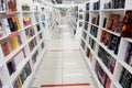 Ivanovo, Russia, June 24, 2021, bookstore, books with shelves