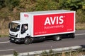 Iveco Eurocargo of Avis on motorway