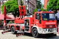 Iveco Magirus rotating ladder from german fire department Peine f