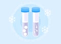 IVF freezing. Cryopreserved sperm. Frozen sperm utilization. Cryopreservation of genetic material. Reproductive technology.