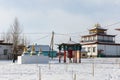 Ivolginsky Buddhist datsan monastery near Ulan-Ude city in Buryatia