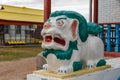 Ivolginsky datsan, Buddhist white lion