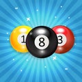 Ivories, Billiard Balls Background