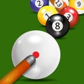 Ivories, Billiard Balls Background