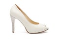 Ivory female wedding footwear