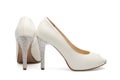 Ivory female wedding footwear