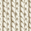 Ivory Palette Knitted Fabric