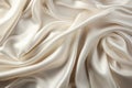 ivory soft satin textile texture background