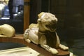 Ivory statue of seated lion from Alintepe