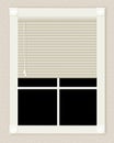 Ivory window Royalty Free Stock Photo