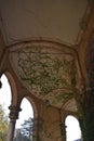 An ivy dome in the arcade of Mirogoj Cemetery.