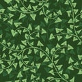 Ivy seamless repeat pattern