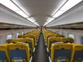Iwate,Japan - April 27,2014 : Inside of E6 Series Shinkansen