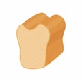 IWhite bread icon, cartoon style Royalty Free Stock Photo