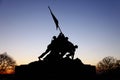 Iwo Jima Memorial Before Sunrise Royalty Free Stock Photo