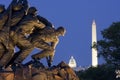 Iwo Jima Memorial in Washington DC, USA Royalty Free Stock Photo