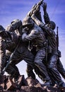 Iwo Jima monument Royalty Free Stock Photo