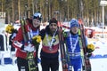 Best biathlete of the season 2017/2018 Martin Fourcade France