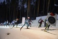 IX final stage of the Biathlon World Cup IBU BMW 24.03.2018