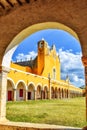 Izamal, Mexico. Convent of Saint Anthony of Padua Royalty Free Stock Photo