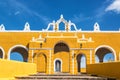 Izamal Monastery Entrance Royalty Free Stock Photo