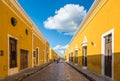 Izamal, the yellow colonial city of Yucatan, Mexico Royalty Free Stock Photo