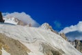 Iziskatel peak in Ala Archa national park, Tian Shan mountains Royalty Free Stock Photo