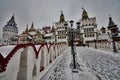 Izmailovsky Kremlin, famous ancient Russian landmark Royalty Free Stock Photo