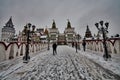 Izmailovsky Kremlin, famous ancient Russian landmark Royalty Free Stock Photo