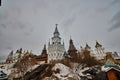 Izmailovsky Kremlin famous landmark in Moscow