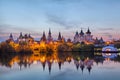 Izmaylovo Kremlin on sunset, Moscow