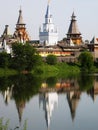 Izmaylovskiy Kremlin in Moscow Russia Royalty Free Stock Photo