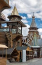 Izmaylovsky Kremlin in Moscow. Russian architecture