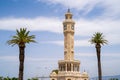 Izmir Clock Tower is a historic clock tower located at the Konak Square.
