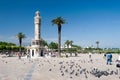 Izmir Historical clock tower Royalty Free Stock Photo