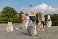 Izmir Painting and Sculpture Museum - Kulturpark Art Gallery - Stones and Suitcases Exhibit