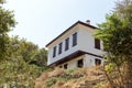 Izmir Sirince,TURKEY, local architectural village houses texture. Royalty Free Stock Photo