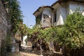 Izmir Sirince,TURKEY, local architectural village houses texture. Royalty Free Stock Photo