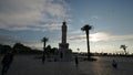 Izmir turkey clock tower timelapse peolpe afternoon