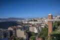 Izmir / Turkey, historical elevator Asansor. Travel concept photo