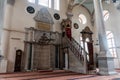 Interior view of Kestanepazari mosque, dating from 1668, in Izmir, Turkey