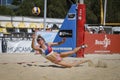 CEV U20 Beach Volleyball European Championships in Izmir, Turkey Royalty Free Stock Photo